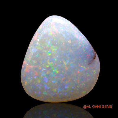Natural Untreated Fire Opal Loose Gemstone Fancy Cabochon From Australia 2.00 Cts 11x10x3 mm AD-180