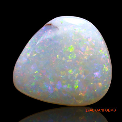 Natural Untreated Fire Opal Loose Gemstone Fancy Cabochon From Australia 2.00 Cts 11x10x3 mm AD-180
