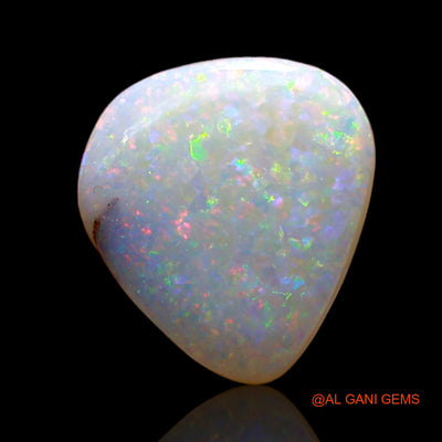 Natural Untreated Fire Opal Loose Gemstone Fancy Cabochon From Australia 2.00 Cts 11x10x3 mm AD-180