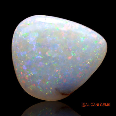 Natural Untreated Fire Opal Loose Gemstone Fancy Cabochon From Australia 2.00 Cts 11x10x3 mm AD-180