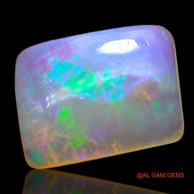 Natural Untreated Fire Opal Loose Gemstone Square Cabochon From Australia 2.00 Cts 10x8x3 mm AD-181