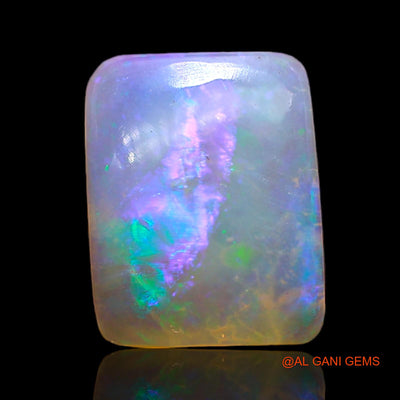 Natural Untreated Fire Opal Loose Gemstone Square Cabochon From Australia 2.00 Cts 10x8x3 mm AD-181