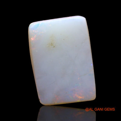 2.00 Cts Unheated Australian Fire Opal Loose Gemstone Square Cabochon Natural 11x7x3 mm AD-182