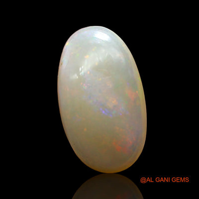 2.00 Cts Natural Australian Fire Opal Loose Gemstone Oval Cabochon 14x8x3 mm AD-184