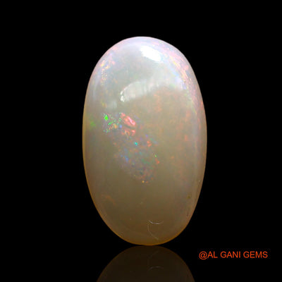 2.00 Cts Natural Australian Fire Opal Loose Gemstone Oval Cabochon 14x8x3 mm AD-184