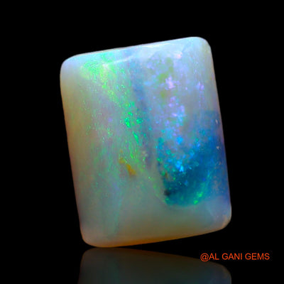 Natural Untreated Fire Opal Loose Gemstone Square Cabochon From Australia 3.00 Cts 10x8x4 mm AD-188