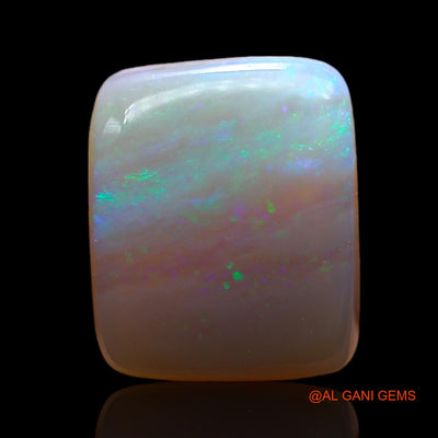 Natural Fire Opal Gemstone 3.00 Cts Loose Square Cabochon From Australia 11x9x3 mm AD-189