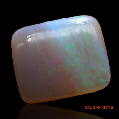 Natural Fire Opal Gemstone 3.00 Cts Loose Square Cabochon From Australia 11x9x3 mm AD-189