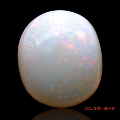 3.00 Cts Natural Australian Fire Opal Loose Gemstone Oval Cabochon 11x10x4 mm AD-190