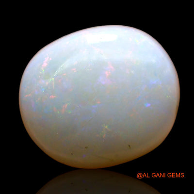 3.00 Cts Natural Australian Fire Opal Loose Gemstone Oval Cabochon 11x10x4 mm AD-190