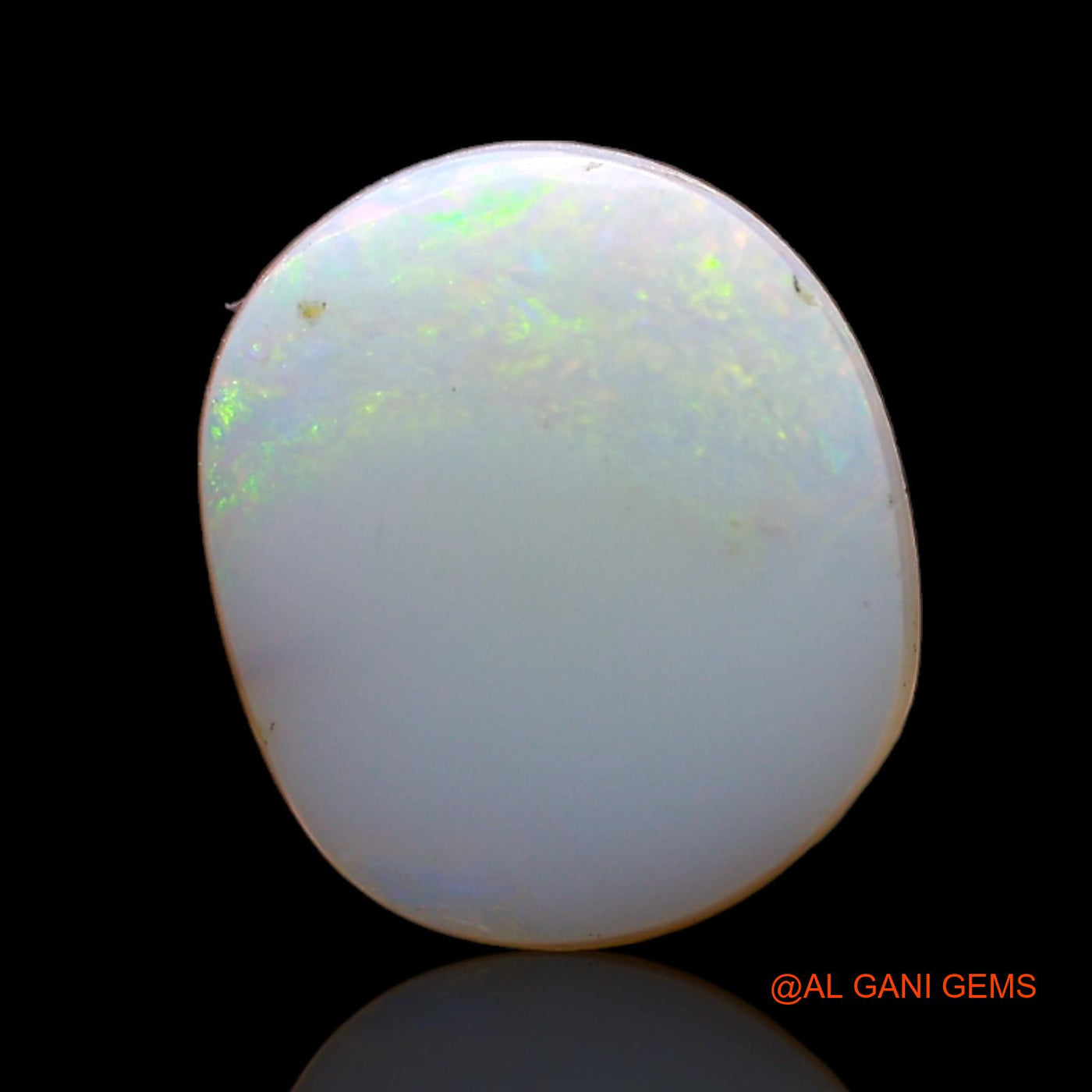 3.00 Cts Natural Australian Fire Opal Loose Gemstone Oval Cabochon 11x10x4 mm AD-190