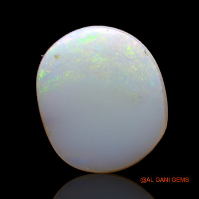 3.00 Cts Natural Australian Fire Opal Loose Gemstone Oval Cabochon 11x10x4 mm AD-190