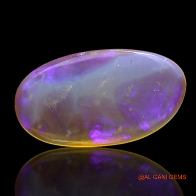 1.00 Cts Natural Australian Fire Opal Loose Gemstone Oval Cabochon 14x7x2 mm AD-193