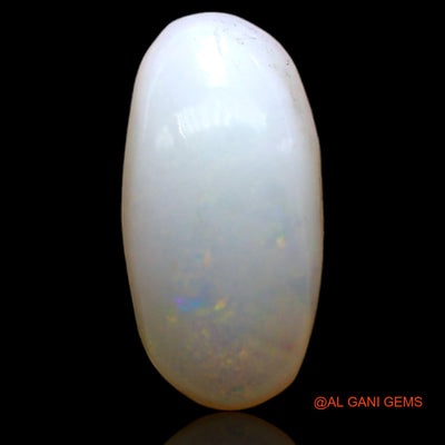Natural Fire Opal Gemstone 2.00 Cts Loose Oval Cabochon From Australia 14x6x4 mm AD-194