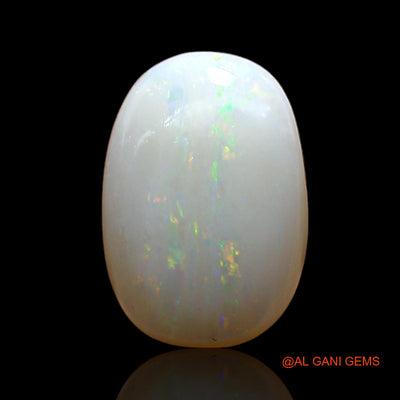 2.00 Cts Natural Australian Fire Opal Loose Gemstone Oval Cabochon 11x8x3 mm AD-196