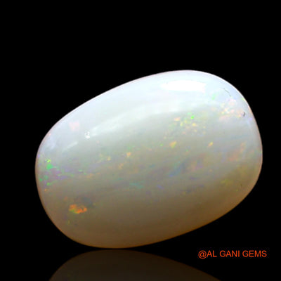2.00 Cts Natural Australian Fire Opal Loose Gemstone Oval Cabochon 11x8x3 mm AD-196