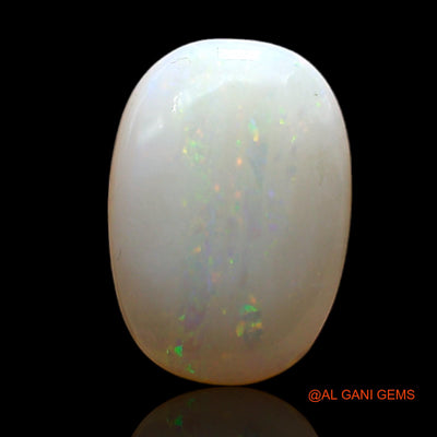 2.00 Cts Natural Australian Fire Opal Loose Gemstone Oval Cabochon 11x8x3 mm AD-196