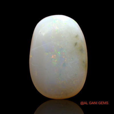 2.00 Cts Natural Australian Fire Opal Loose Gemstone Oval Cabochon 11x8x3 mm AD-196