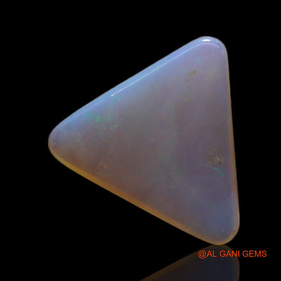 1.00 Cts Natural Australian Fire Opal Loose Gemstone Trillion Cabochon 10x10x2 mm AD-197