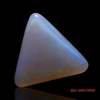 1.00 Cts Natural Australian Fire Opal Loose Gemstone Trillion Cabochon 10x10x2 mm AD-197