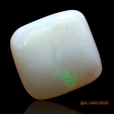 1.00 Cts Natural Australian Fire Opal Loose Gemstone Square Cabochon 9x9x2 mm AD-199