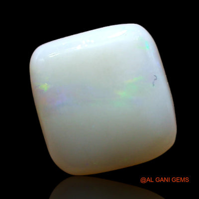1.00 Cts Natural Australian Fire Opal Loose Gemstone Square Cabochon 9x9x2 mm AD-199