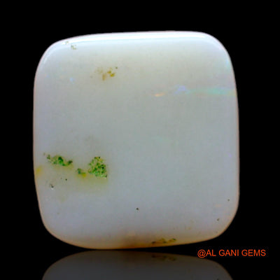 1.00 Cts Natural Australian Fire Opal Loose Gemstone Square Cabochon 9x9x2 mm AD-199