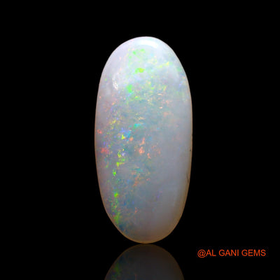 3.00 Cts Natural Australian Fire Opal Loose Gemstone Oval Cabochon 17x8x3 mm AD-19