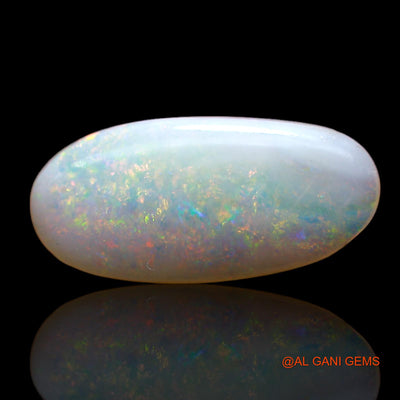 3.00 Cts Natural Australian Fire Opal Loose Gemstone Oval Cabochon 17x8x3 mm AD-19