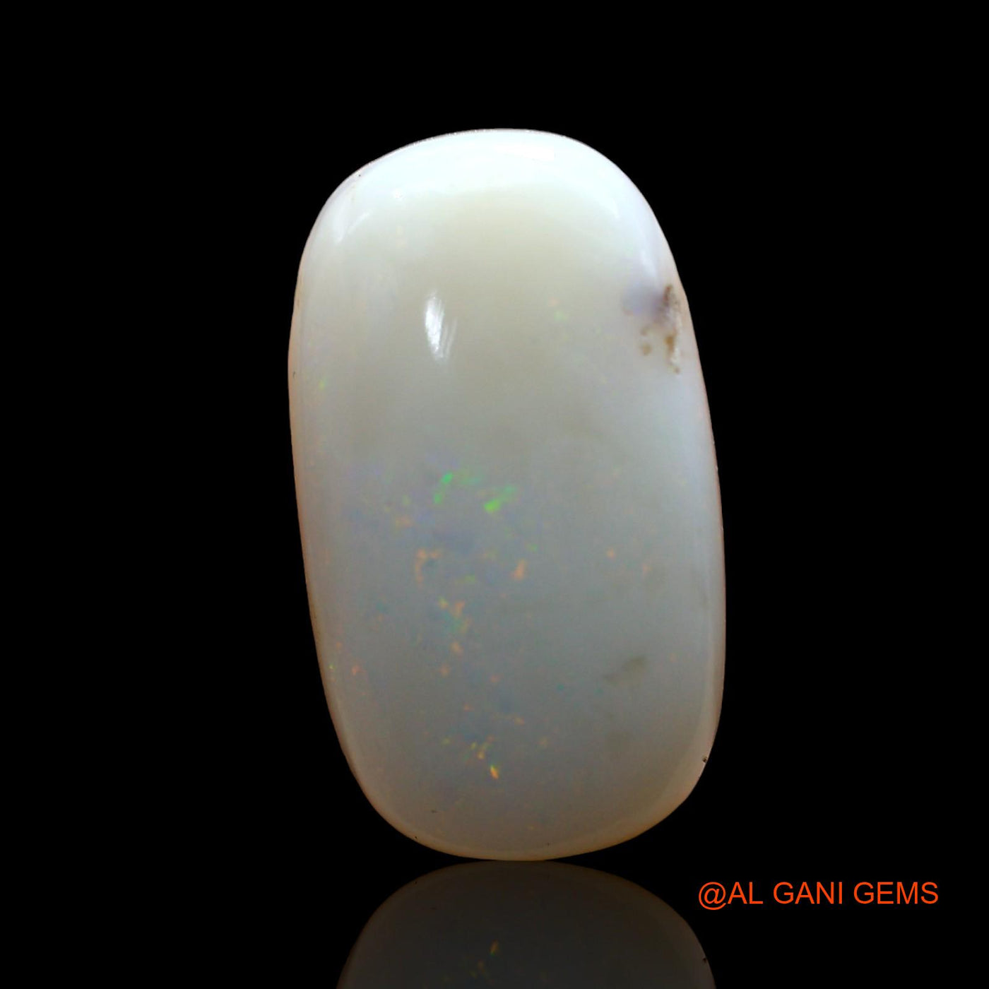 6.00 Cts Natural Australian Fire Opal Loose Gemstone Oval Cabochon 17x10x4 mm AD-207