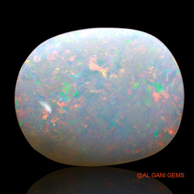 4.00 Cts Natural Australian Fire Opal Loose Gemstone Oval Cabochon 16x13x3 mm AD-208