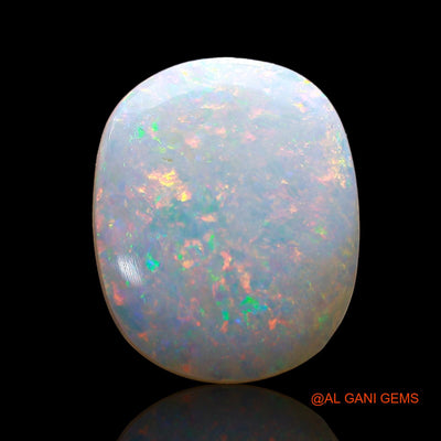 4.00 Cts Natural Australian Fire Opal Loose Gemstone Oval Cabochon 16x13x3 mm AD-208