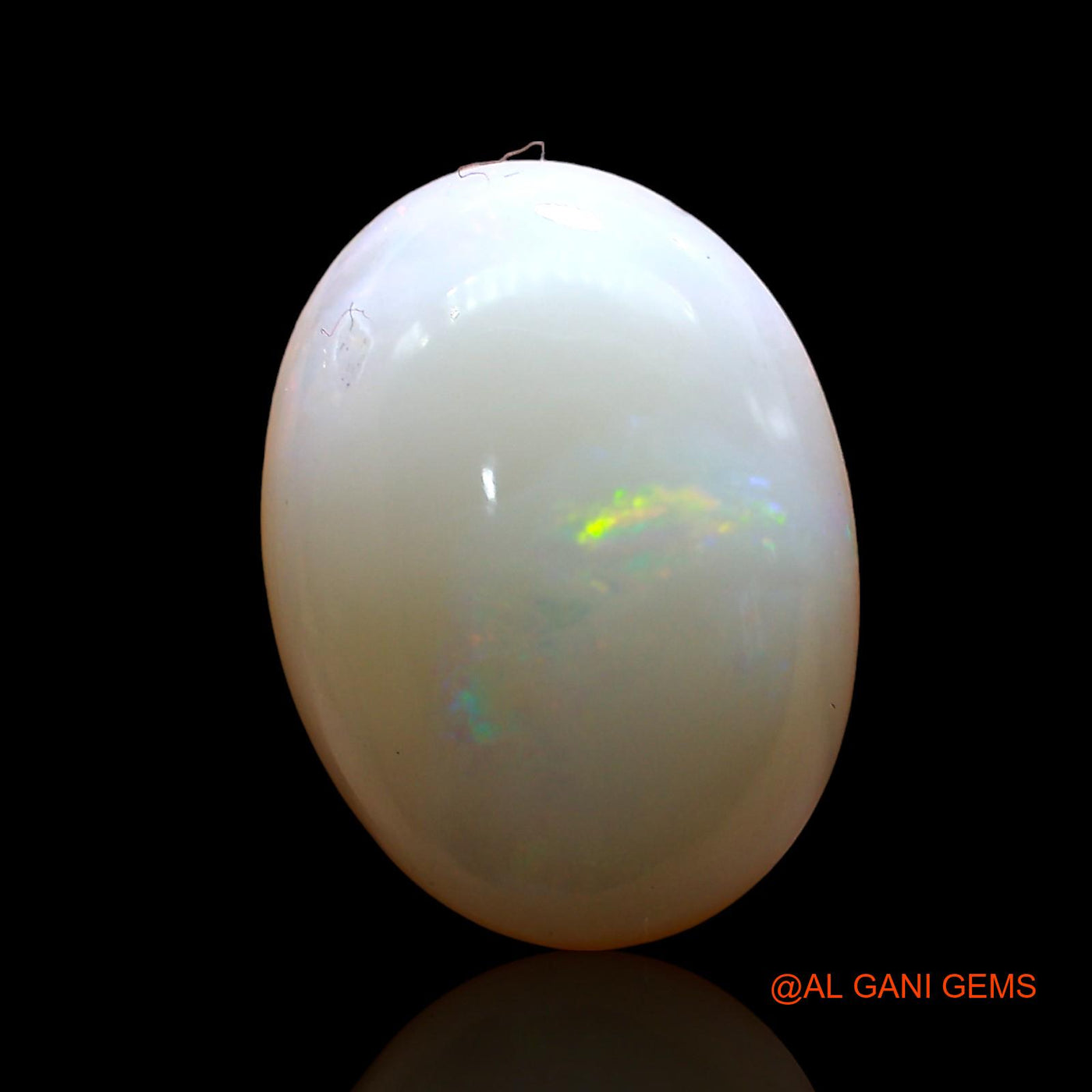 Natural Untreated Fire Opal Loose Gemstone Oval Cabochon From Australia 5.00 Cts 16x12x5 mm AD-209