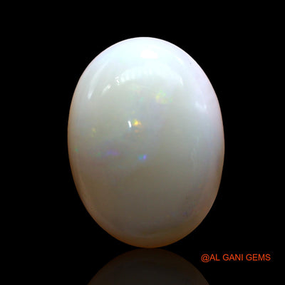 Natural Untreated Fire Opal Loose Gemstone Oval Cabochon From Australia 5.00 Cts 16x12x5 mm AD-209