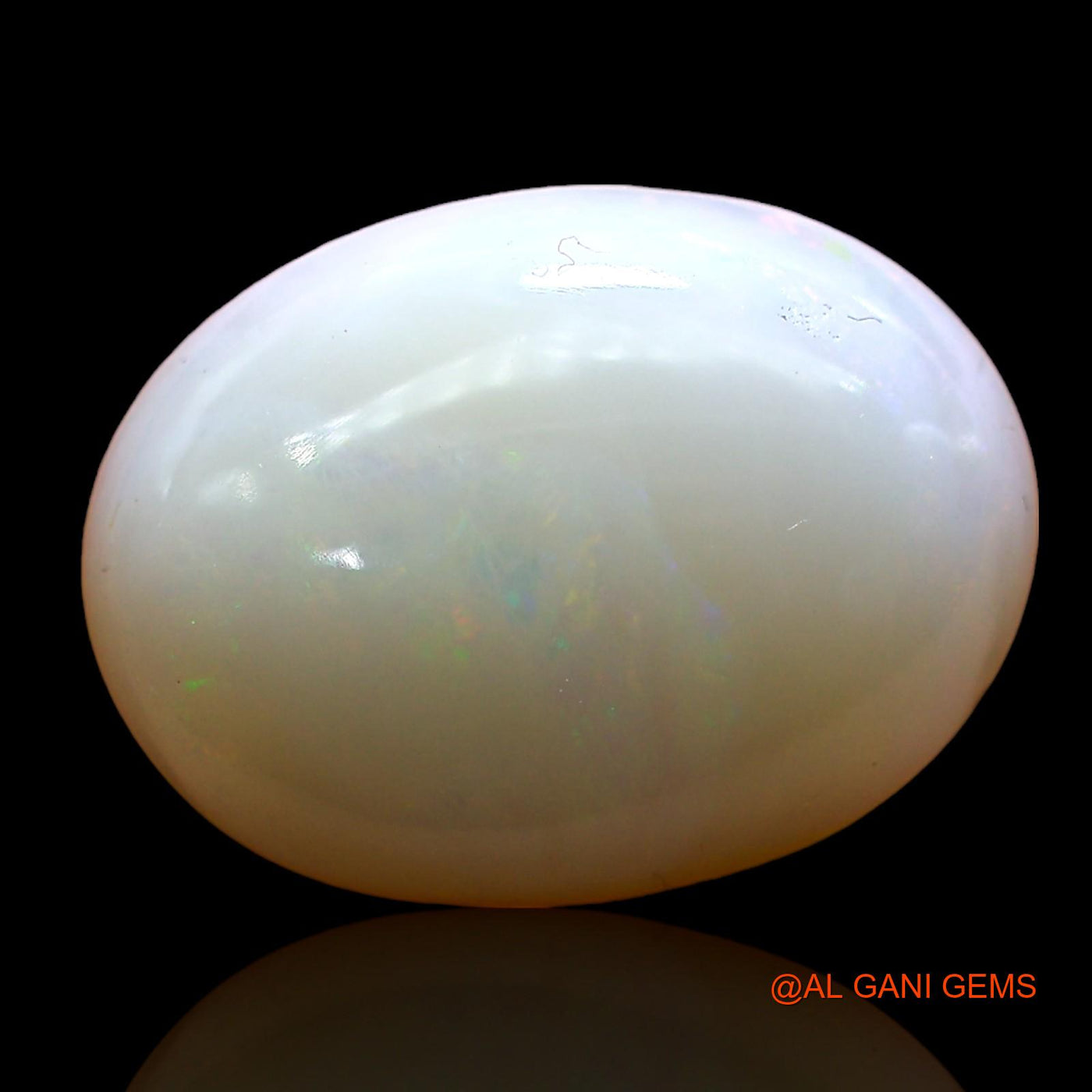 Natural Untreated Fire Opal Loose Gemstone Oval Cabochon From Australia 5.00 Cts 16x12x5 mm AD-209