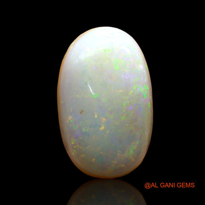 Natural Untreated Fire Opal Loose Gemstone Oval Cabochon From Australia 6.00 Cts 16x10x5 mm AD-210