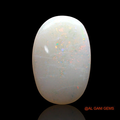 Natural Fire Opal Gemstone 3.00 Cts Loose Oval Cabochon From Australia 17x11x2 mm AD-211