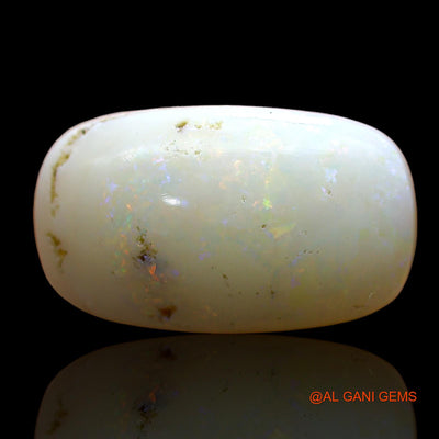 6.00 Cts Natural Australian Fire Opal Oval Cabochon Loose Gemstone For Jewelry 17x10x5 mm AD-212