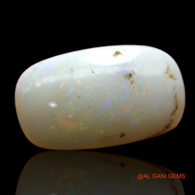 6.00 Cts Natural Australian Fire Opal Oval Cabochon Loose Gemstone For Jewelry 17x10x5 mm AD-212
