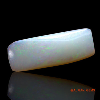 Natural Fire Opal Gemstone 2.00 Cts Loose Fancy Cabochon From Australia 18x6x2 mm AD-214