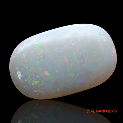 3.00 Cts Natural Australian Fire Opal Loose Gemstone Oval Cabochon 16x10x3 mm AD-219