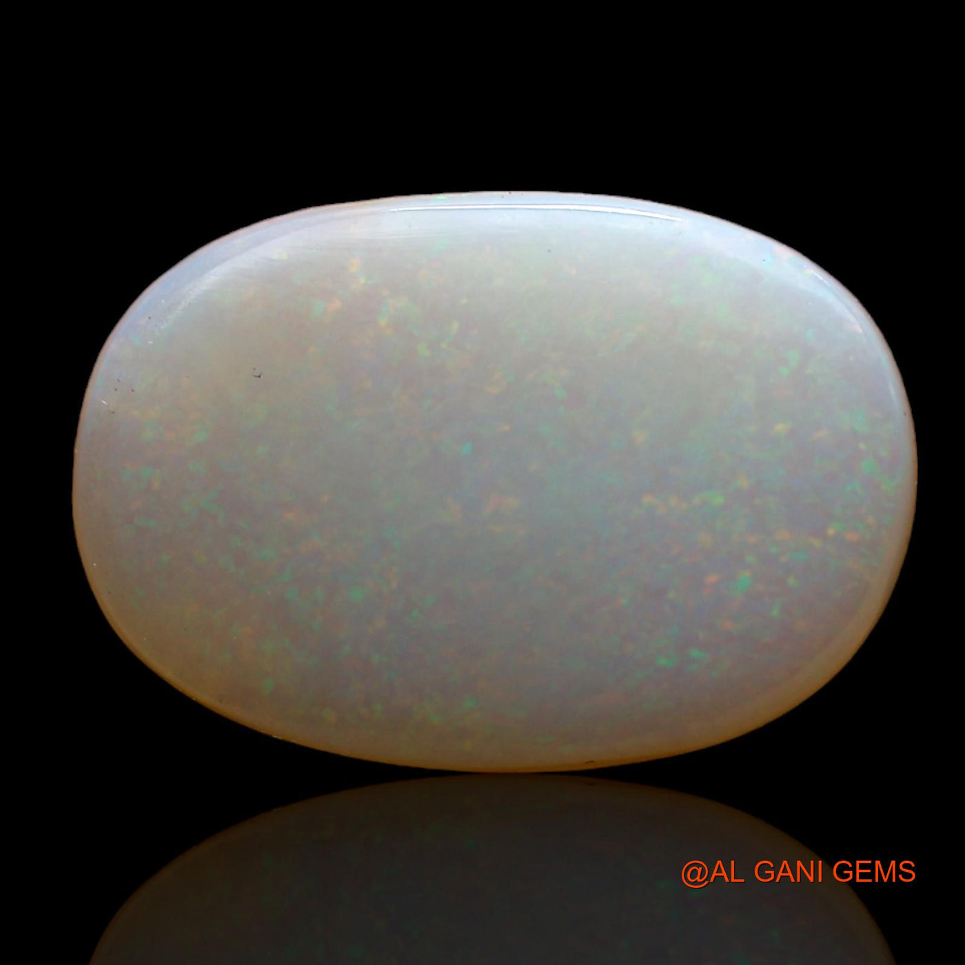 Natural Untreated Fire Opal Loose Gemstone Oval Cabochon From Australia 4.00 Cts 17x11x3 mm AD-21