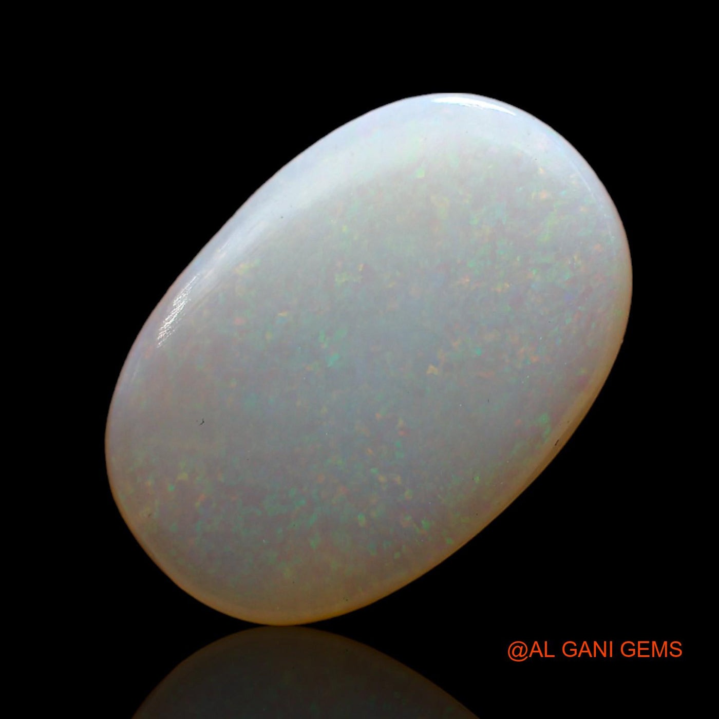 Natural Untreated Fire Opal Loose Gemstone Oval Cabochon From Australia 4.00 Cts 17x11x3 mm AD-21