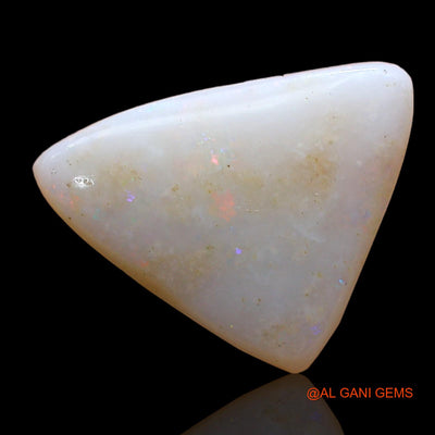 3.00 Cts Natural Australian Fire Opal Loose Gemstone Trillion Cabochon 16x12x2 mm AD-221