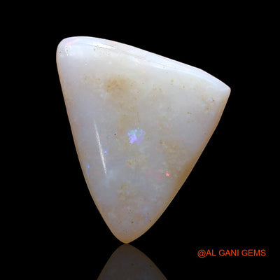 3.00 Cts Natural Australian Fire Opal Loose Gemstone Trillion Cabochon 16x12x2 mm AD-221