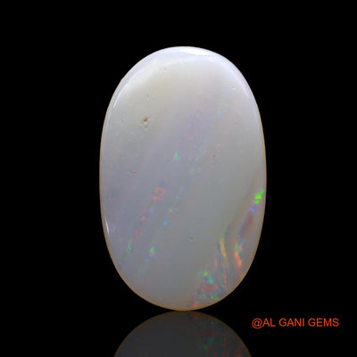 3.00 Cts Natural Australian Fire Opal Loose Gemstone Oval Cabochon 17x11x2 mm AD-222