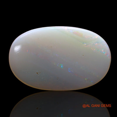 3.00 Cts Natural Australian Fire Opal Loose Gemstone Oval Cabochon 17x11x2 mm AD-222