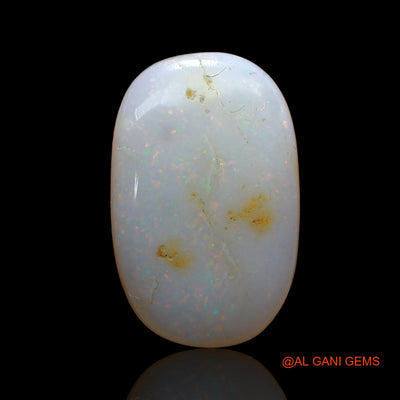 Natural Untreated Fire Opal Loose Gemstone Oval Cabochon From Australia 4.00 Cts 16x10x3 mm AD-224