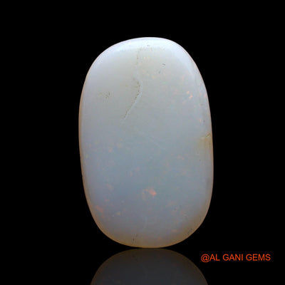 Natural Untreated Fire Opal Loose Gemstone Oval Cabochon From Australia 4.00 Cts 16x10x3 mm AD-224