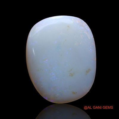 3.00 Cts Unheated Australian Fire Opal Loose Gemstone Oval Cabochon Natural 15x12x2 mm AD-227
